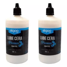 Lubrificante Bike Algoo Lube Óleo Cera Corrente 200ml 2 Unid