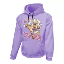 Sudadera Luffy Gear 5 Nika One Piece Hoodie