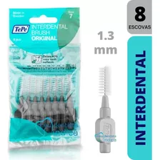 Escova Interdental Tepe Macia 1,3mm - Cinza 