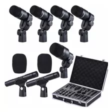 Set De Micrófonos Para Bateria Profesionales Takstar Dms-d7