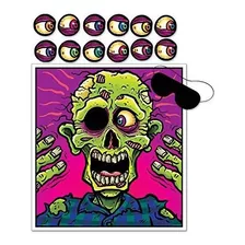 Pin The Eyeball En El Juego Zombie