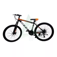 Bicicleta Aro 26 Frenos De Disco Gti Cuadro De Hierro 21 Vel