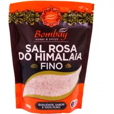 Sal Rosa Do Himalaia Fino 500g (granel) Bombay Herbs & Spice