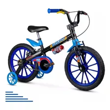 Bicicleta De Passeio Infantil Nathor Aro 16 Tech Boys