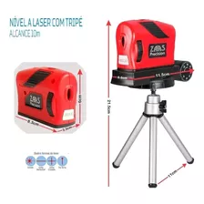 Nível A Laser Com Tripé Alcance 10 M Projeção Laser 4 Formas