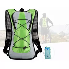 Mochila Hidratacion Ciclismo Hiking Campismo+bolsa De Agua2l