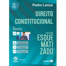 Livro Direito Constitucional Esquematizado 26ed