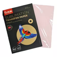 Papel Sublimatico 100g A4 - Verso Rosa Jojo - 500 Folhas