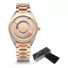 Relojes Magnéticos De Lujo De Acero Inoxidable Eutour E034