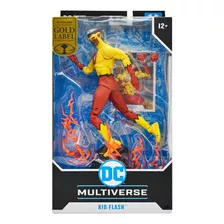 Dc Multiverse Kid Flash Gold Label Collection Mcfarlane Cd
