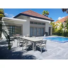 Cap Cana-green Village,renta De Villa De 2 Ha+ser En 3,300 $