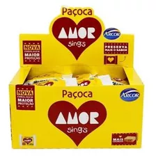 Caixa Paçoca Amor C/30 Unidades Arcor