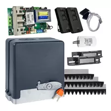 Kit Motor Deslizante Ppa Dz Stark 450 Kl Jet Flex 5,5 Seg Frequência 200 Hz Tamanho Da Engrenagem Z14 127v/220v