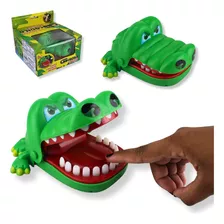 Crocodilo Morde Dedo Jogo Dentista Jacaré 15,7 Cm Grande