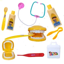 Kit Medico Dentista Infantil Pçs Super Completo Divertido