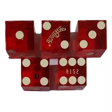 Dados Americanos Craps Usados - Casino Altonbelle - Set X 5