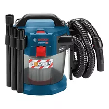 Aspirador É Industrial Sem Fio Tambor Bosch Professional Gas 18v-10 L 10l Azul Y Preto Sem Bateria E Carregador