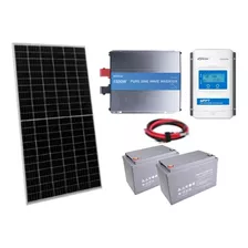 Kit Panel Solar Autonomo Isla 2000wh Diarios