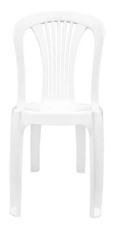 Kit 10 Cadeiras Bistrô Maia Branco Certificadas 154 Kgs 