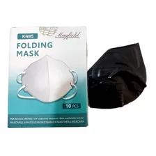 Mascarilla Kn95 Negro Mayfield Original 5 Capas Caja X 10 Un