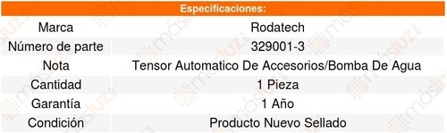 Tensor Accesorios Sierra 3500 5.3l V8 06_06 Rodatech 5663098 Foto 2