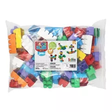 Blocos De Montar Grande Baby Sacola 88 Pc Educativo Didático