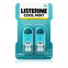 Listerine Pocketmist Coolmint Pack X2