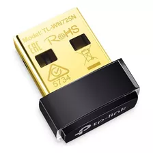 Tl-wn725n Nano Adaptador Usb Wireless N150mbp C/ Nf-e