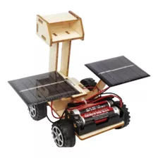 Robot Solar De Madera Para Armar Proyecto Ciencia Stem Diy