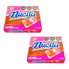 2 Pack - Nucita Choco/fresa 16 Piezas