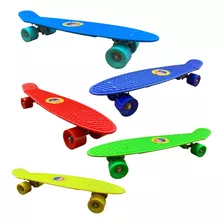 Patineta Penny Board Grande Skateboard Adultos Niños 12 Pcs