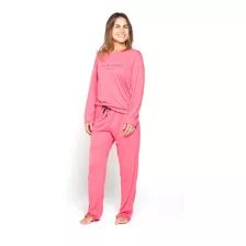 Pijama Camiseta Manga Larga Pantalon Viscosa Jovanna 3412