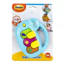 Brinquedo Músico Bebe Teclado Com Som E Luzes - Winfun