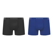 Kit Com 2 Unidades Cueca Boxer Selene Sem Costura 11190