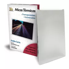 Micas Térmicas Ultra-rígidas Boflex 293x445mm 50pzs 10mil