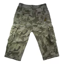 Bermudas Cargo Hombre Camuflada Beige Modelo B917y Ultima