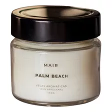 Vela Perfumada Aroma Aromática Palm Beach Vegetal Mair