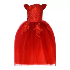 Vestido Elegante Niña Fiesta Boda Cumpleaños Alexa Extra