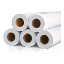 Papel Sulfite Para Plotter 61cm X 50m 75g 2p - 5 Bobinas 