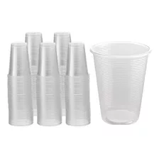 Pack 50 Vasos Desechables Transparentes 10 Oz - 300 Cc