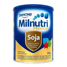 Fórmula Infantil Em Pó Danone Milnutri Premium Soja En Lata De 800g - 12 Meses A 2 Anos