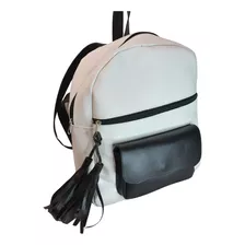 Mochila De Cuero Chileno Dama