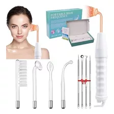 Radiofrecuencia Facial Corporal Con 4 Varitas De Neón