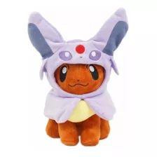 Peluche Eevee Cosplay Disfraz De Eeveelutions - Pokemon 18cm