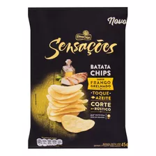 Batata Frita Elma Chips Sensações Frango Grelhado Sem Glúten 45 G