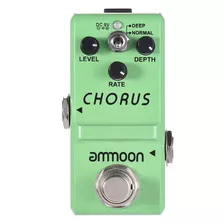 Ammoon S��rie Nano Efeito Guitarra Pedal Analog Chorus Corpo