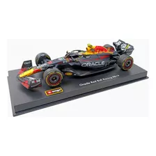 Fórmula One Checo Pérez Rb 19, Escala 1:43, Burago, 13cms