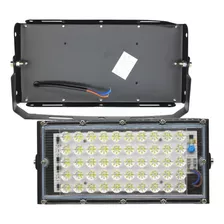 Potente Reflector Led 50w Luz Blanca Brillante Para Exterior