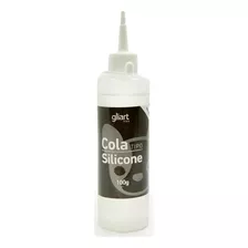 12 Colas De Silicone Artesanato Transparente Gliart 100g