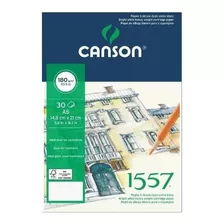 Block Canson 1557 A5 180 Gr 30 Hjs Encolado Distribuidora Lv